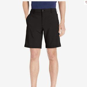 NWT Izod Men's 34 Waist Black Modern Fit 9" Shorts Sportflex Waistband Size 34